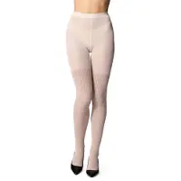 Bellivalini Dames Panty - 100 DEN - Medium gloss - Katoen - BLV-GI-1116 - Lichtbeige - L
