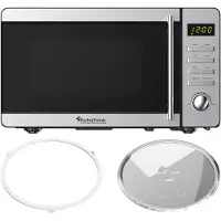TurboTronic MW20 Vrijstaande Magnetron - 20 Liter - Zilver