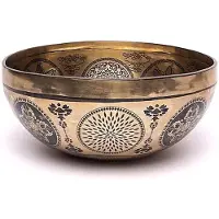 Phoenix Lasergegraveerde klankschaal Levensboom - ±1400-1600 G; ±22-24 Cm - ±1400-1600 g ; ±22-24 cm