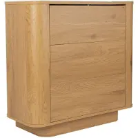 Housecraft living Almira Ladekast Hout/ Marmerlook Naturel