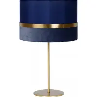 Lucide EXTRAVAGANZA TUSSE - Tafellamp - Ø 30 cm - 1xE14 - Blauw