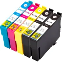 Inktkenners Inktcartridges 5 stuks Geschikt voor Epson T1285 | Multipack