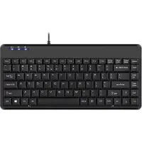 Perixx Periboard 409H compact ergonomisch toetsenbord + 2 x usb hub | QWERTY - Zwart