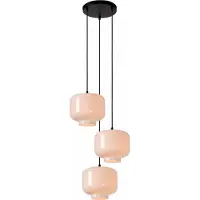 Lucide MEDINE - Hanglamp - Ø 46 cm - 3xE27 - Opaal