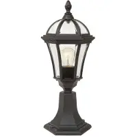 Elstead Lighting Mini LED Tuin Pilaar Ledbury | 1X E27 Max 60W | IP44 (Outdoor) | Black