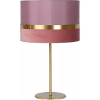 Lucide EXTRAVAGANZA TUSSE - Tafellamp - Ø 30 cm - 1xE14 - Roze