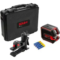Sola Kruislijnlaser X2 Green PROFESSIONAL Set In Koffer - Groen - 30m - 2 Lijnen - IP54