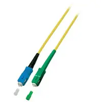 Danicom OS2 simplex glasvezel kabel SC/APC-SC 2m