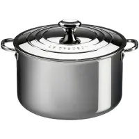Le Creuset Stoofpan RVS 28cm + Deksel