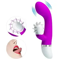 Pretty Love Lybaile - SHEILA - Rabbit Vibrator - G-spot & Clitoris Stimulatie - 12 Standen - Paars