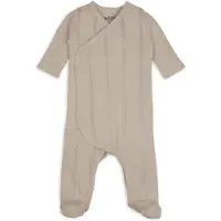 Lodger - Boxpakje - Bruin - Maat 50 - 100% bio katoen - baby pakje - Jumper Pointelle