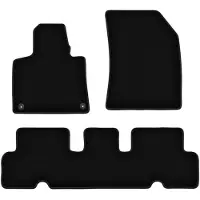 Super Merchant zwarte velours matten voor: Citroen C4 Grand Picasso II minivan (2013-)