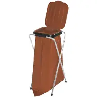 Super Merchant Standaard Serie - Vuilniszak Houder - 120L - Bruin - Binnengebruik