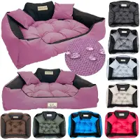 AIO Factory KINGDOG - Hondenbed - 100x75 cm - Waterdicht - Roze