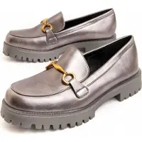 Montevita platform mocassin Macca3 In grijs