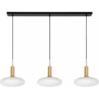 Lucide SINGALA - Hanglamp - 3xE27 - Mat Goud / Messing