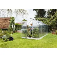 Vitavia Tuinkas Triton 2500 - Polycarbonaat 4mm - Aluminium - 198x131x207cm