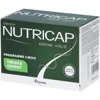 Nutrisanté Nutricap Kératine Vitalité 90 Capsules