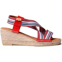 Toni pons Tina Esparto Sleehak Sandalen