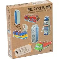 Beta Re-Cycle-Me: Knutselset voor jongens, gemaakt van melkverpakkingen