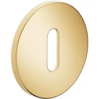 DnD | Sleutelrozet | PVD Bright Goud | Fine