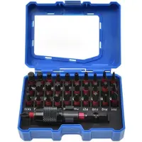 GEKO Set impact bits - veelzijdige schroefoplossing - 32-delig - staal S2