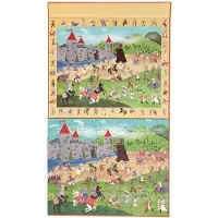 Scratch 2 In 1 Magnetische Puzzel - Discovery Game - Ridders - 52,3X30,5Cm - 48 Stukjes - 3 Jaar