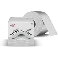 NASARA Kinesiologytape - 5 meter x 5 cm - Wit
