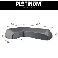 AeroCover Loungesethoes Links 325 X 255 X 70 Cm
