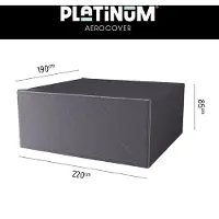AeroCover Platinum Tuinsethoes 220x190xH85