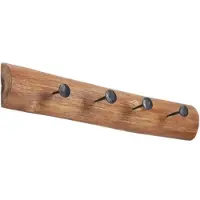 Invicta Massieve wandkapstok HEMINGWAY 50cm naturel van gerecycled teakhout - 38303