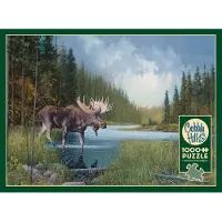 Cobble Hill legpuzzel Moose Lake - 1000 stukjes puzzelplezier.