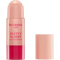 Bourjois Pretty Glassy, Beige Bliss, Heldere balsem, Moeiteloos glazig ‘glow’-effect, Verhelderende balsem, Stralende huid, 5 g