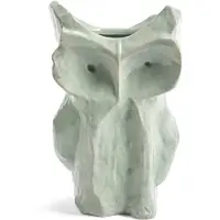 Serax Vaas Owl L After Midnight Light Blue 19,5 x 19,5 x 30 cm