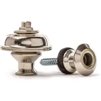 Dunlop Straplok nikkel Dual Design - Accessoire voor gitaren