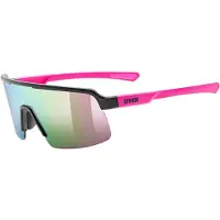 Uvex Dyrt, zonnebrillen, junior, zwart/roze