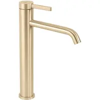 REA - Rivo - Wastafelkraan - Geborsteld Goud High - 15,5X5X28Cm