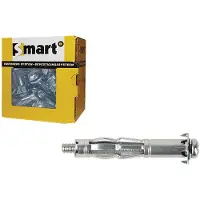 Pgb-Europe SMART | Metalen hollewandplug M5x52 Zn | 25 st SM0HWP001050052E