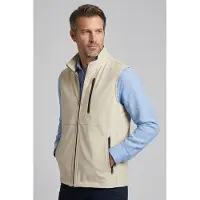 Baileys Regular Fit Bodywarmer beige, Effen