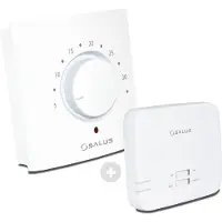 Salus ERT20RF Draadloze Thermostaat Set met Opbouw Ontvanger