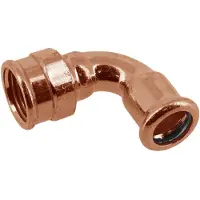 Bonfix M-press RK-water kniekoppeling 1/2'' bi.dr. x 22 mm