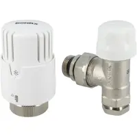 Bonfix Thermostaat radiatorventiel + adaptor haaks