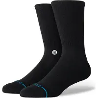 Stance Icon Crew Socks Black || Maat: 43-46