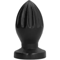 All Black Buttplug 12 cm