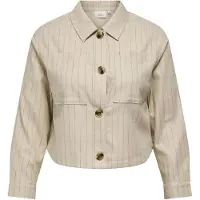 ONLY Carmonica Jas Dames Beige M-46/48