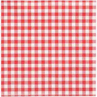 Papstar Servetten, 3-laags 1/4 vouw 33 cm x 33 cm rood "Vichy Karo" (360 stuks)