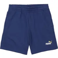 Puma Broek 'Ess No.1' navy / lichtgeel / wit