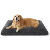 OEM XXL hondenbed, kalmerend, matras, grijs, 119x74x8 cm
