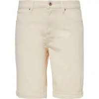 QS Jeans Shorts CrÈme Maat: 38 | Korte Broeken Outlet | Dames