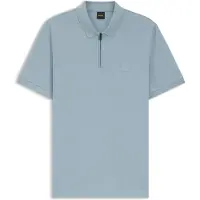 BOSS Shirt 'Passerzip' opaal